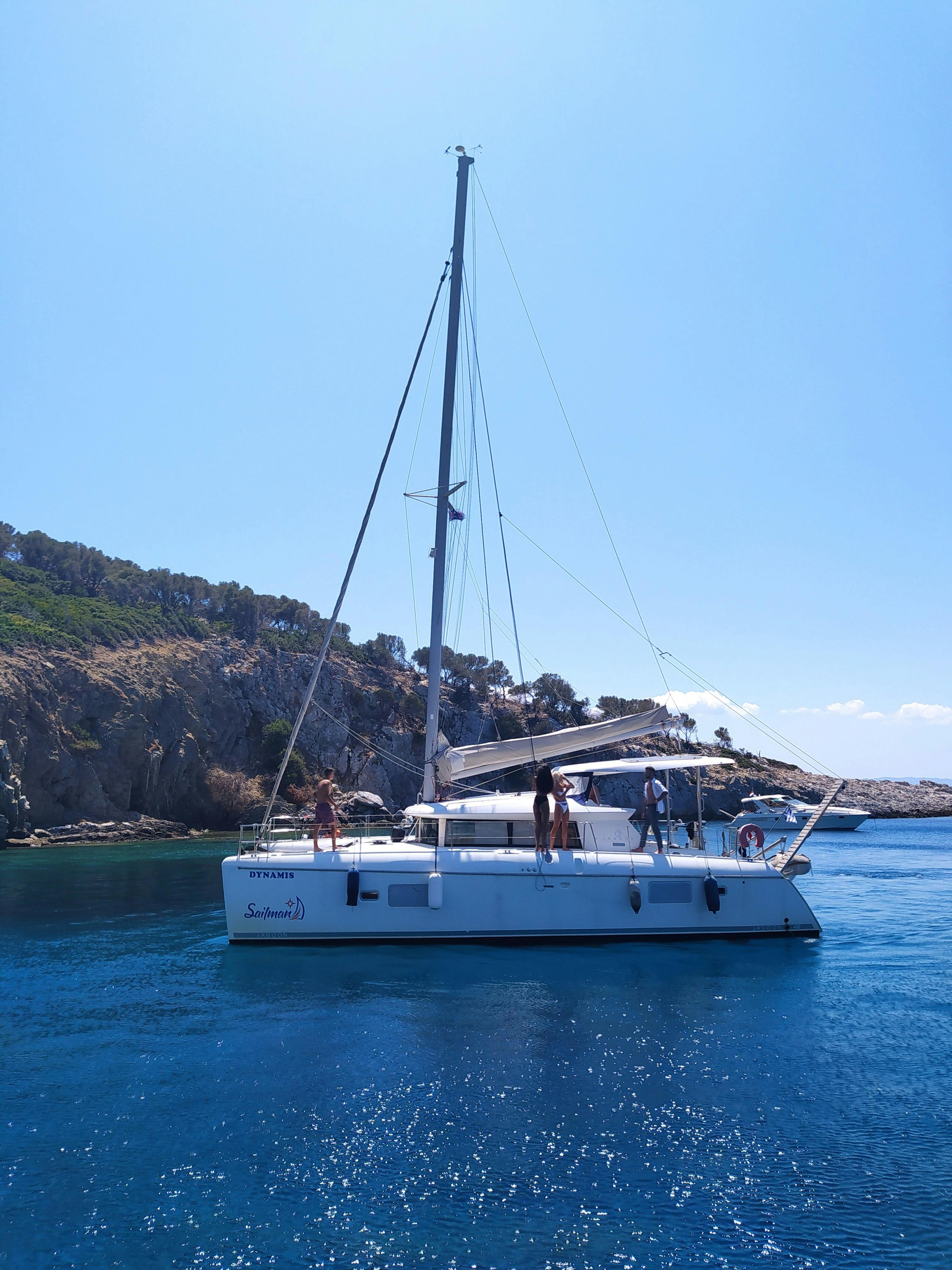 Book Lagoon 420 - 6 cab. Catamaran for bareboat charter in Nikiti, Northern Greece/Aegean, Greece with TripYacht!, picture 10