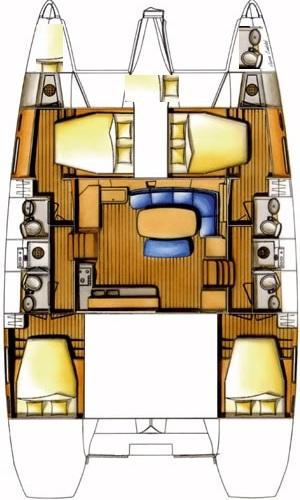 Book Lagoon 420 - 6 cab. Catamaran for bareboat charter in Nikiti, Northern Greece/Aegean, Greece with TripYacht!, picture 2