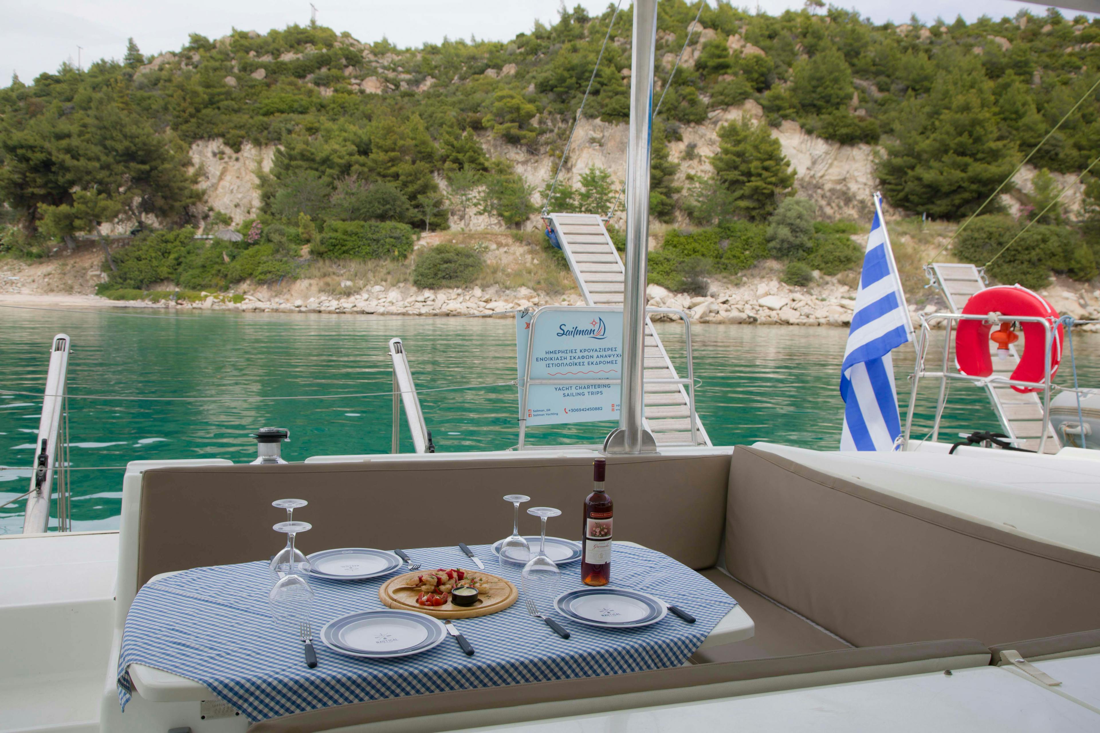 Book Lagoon 420 - 6 cab. Catamaran for bareboat charter in Nikiti, Northern Greece/Aegean, Greece with TripYacht!, picture 13
