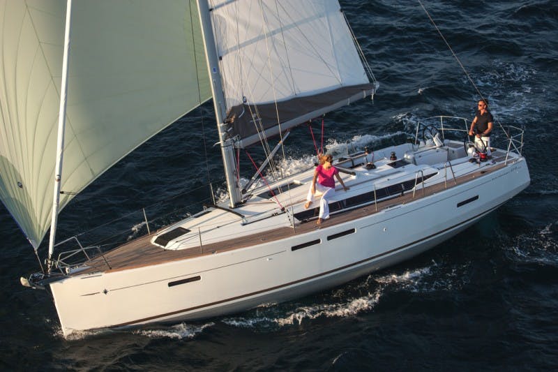 Book Sun Odyssey 419 Sailing yacht for bareboat charter in Seychelles, Praslin, Mahé, Seychelles with TripYacht!, picture 1