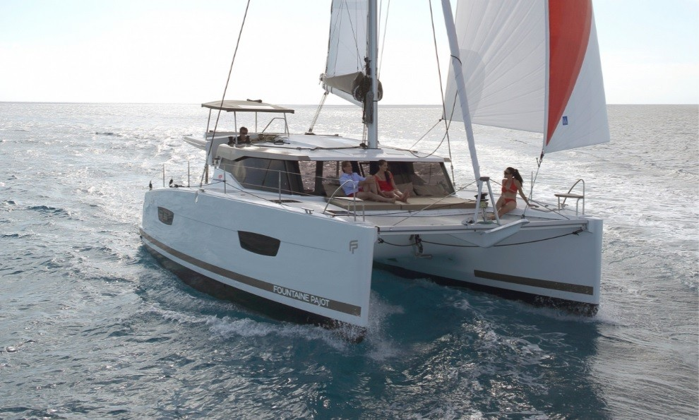 Book Fountaine Pajot Lucia 40 Catamaran for bareboat charter in Olbia, Sardinia, Italy with TripYacht!, picture 6