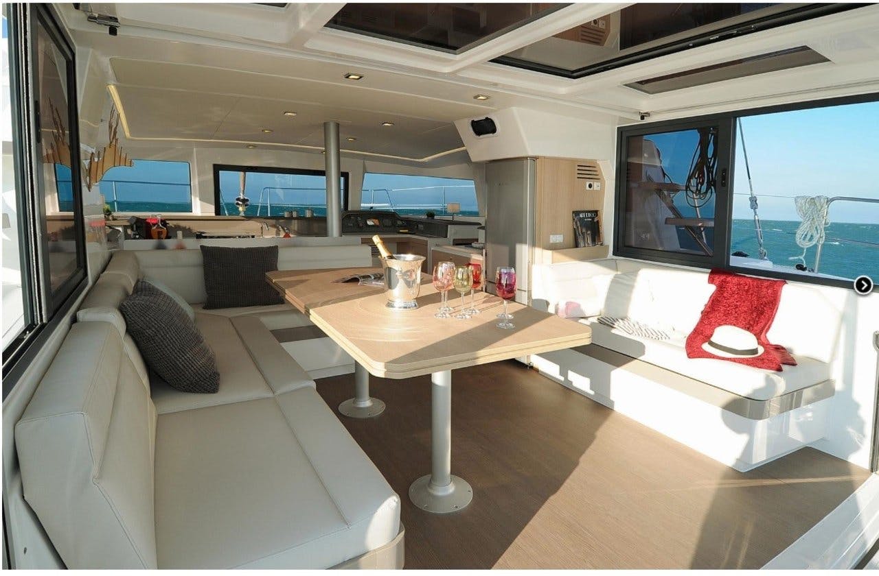 Book Bali 4.1 - 4 cab. Catamaran for bareboat charter in Olbia, Sardinia, Italy with TripYacht!, picture 9