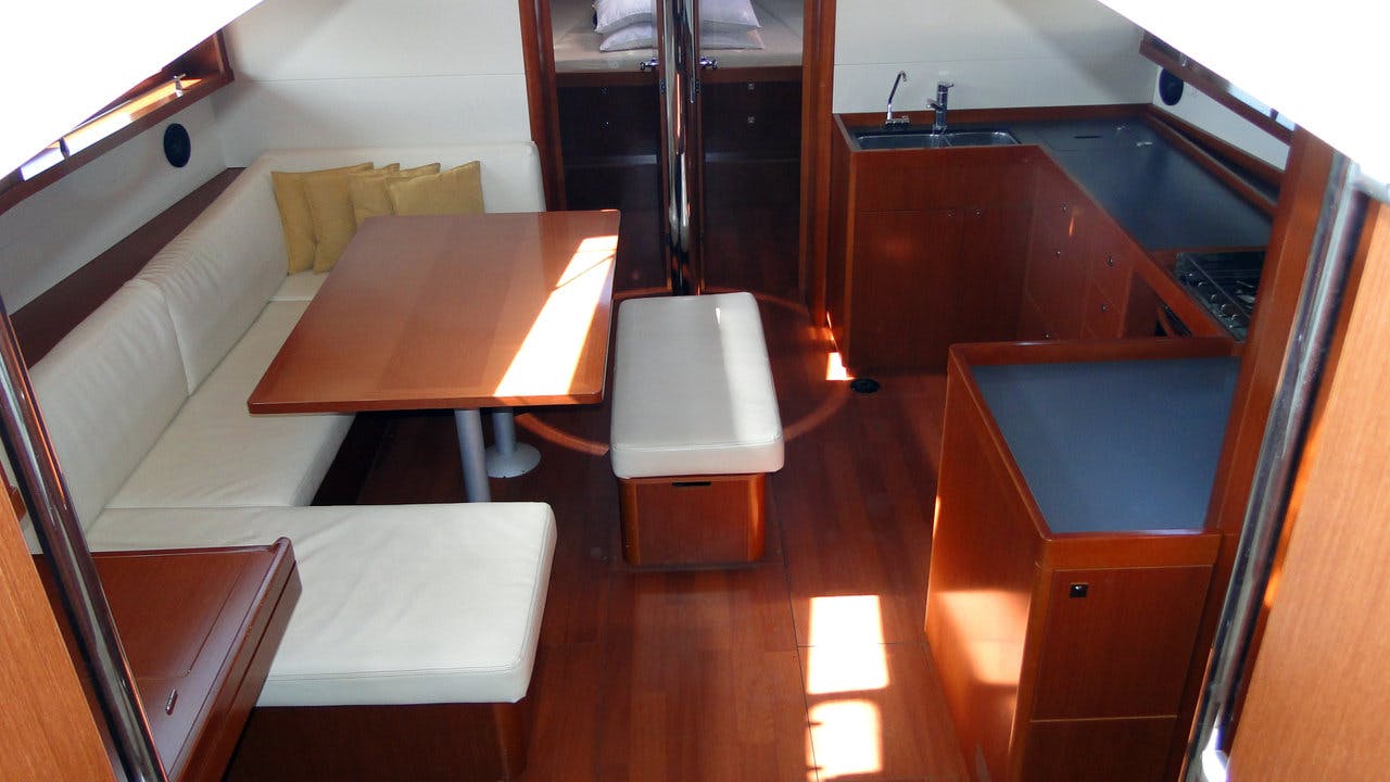 Book Oceanis 48 - 5 cab. Sailing yacht for bareboat charter in Corfu, Gouvia Marina, Ionian Islands, Greece with TripYacht!, picture 6