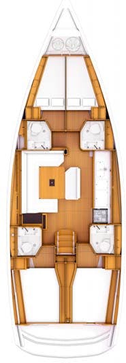Book Sun Odyssey 469 Sailing yacht for bareboat charter in Corsica, Ajaccio, Port Tino Rossi, Corsica, France with TripYacht!, picture 2
