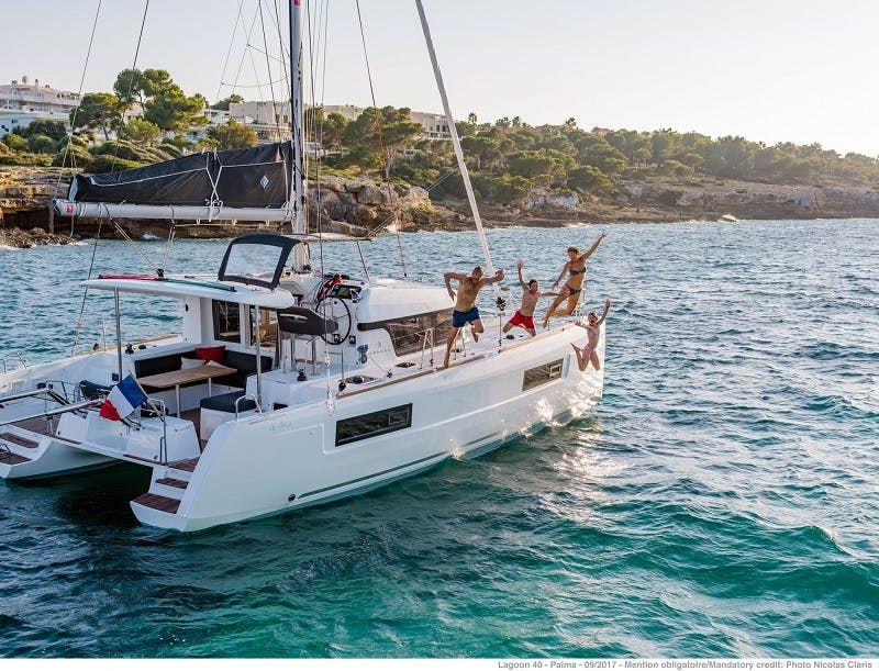 Book Lagoon 40 - 4 + 2 cab Catamaran for bareboat charter in Dubrovnik, Komolac, ACI Marina Dubrovnik, Dubrovnik region, Croatia with TripYacht!, picture 4