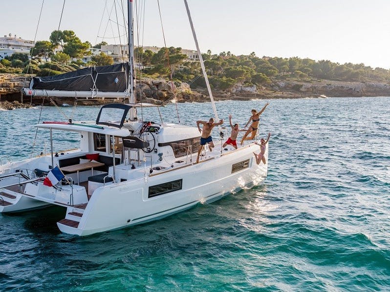 Book Lagoon 40 - 4 + 2 cab Catamaran for bareboat charter in Corfu, Gouvia Marina, Ionian Islands, Greece with TripYacht!, picture 6