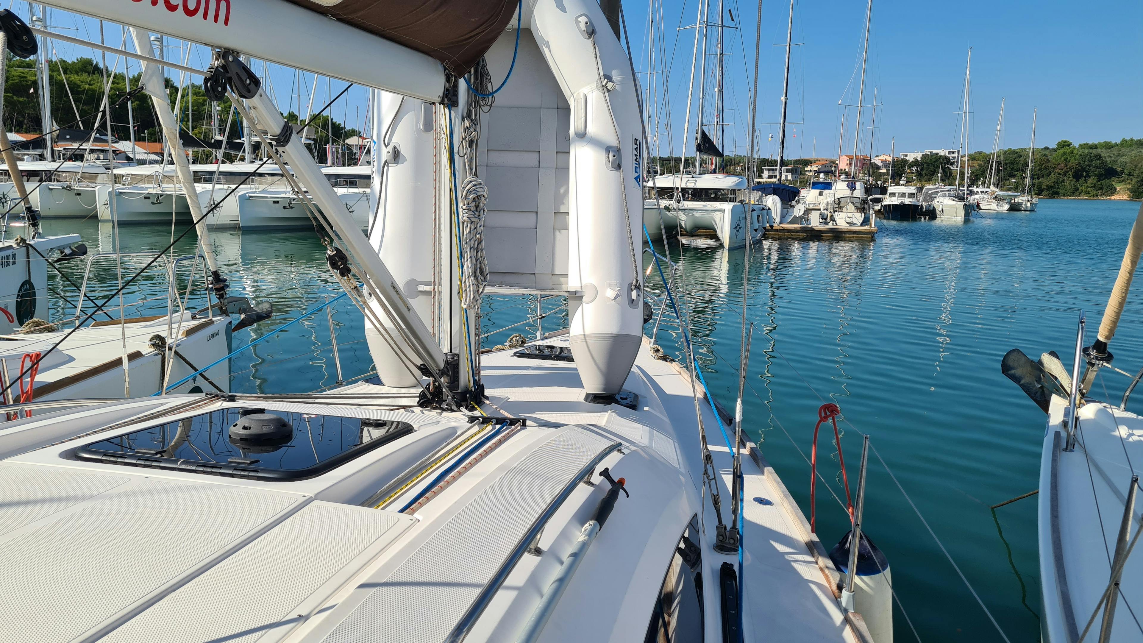 Book Elan Impression 40 Sailing yacht for bareboat charter in Pula, ACI Marina Pomer, Istra, Croatia with TripYacht!, picture 6