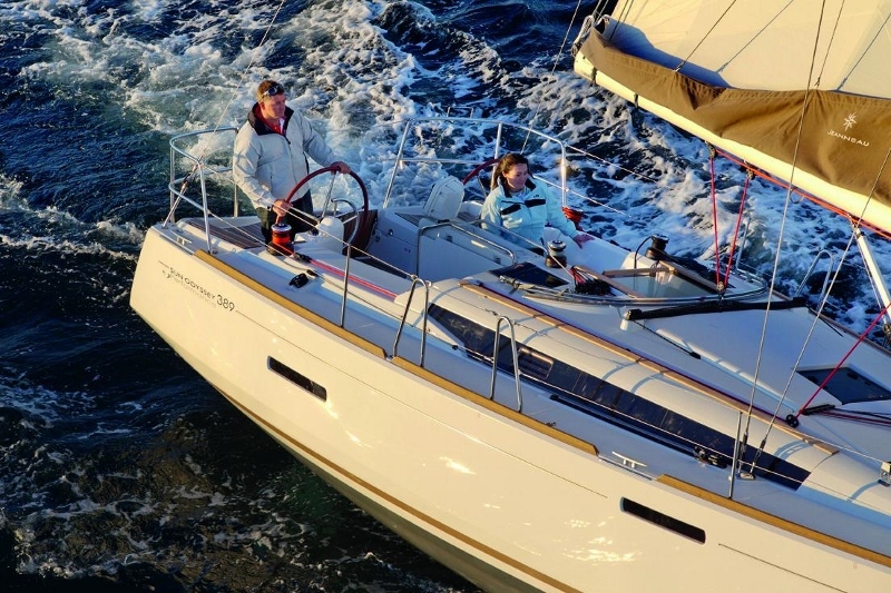 Book Sun Odyssey 389 Sailing yacht for bareboat charter in Cote D'Azur, Port Pin Rolland, Provence-Alpes-Côte d'Azur, France with TripYacht!, picture 3