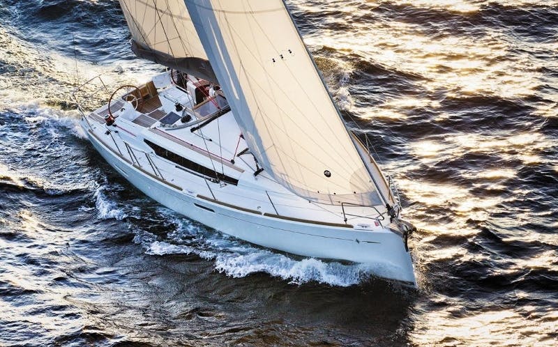 Book Sun Odyssey 389 Sailing yacht for bareboat charter in Cote D'Azur, Port Pin Rolland, Provence-Alpes-Côte d'Azur, France with TripYacht!, picture 1