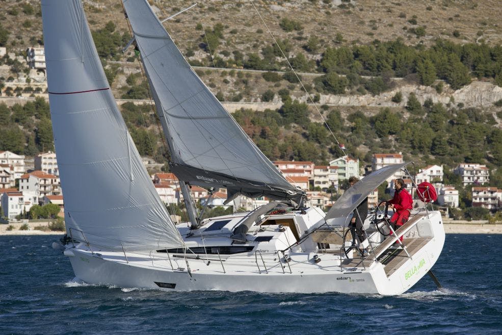 Book Elan E4 Sailing yacht for bareboat charter in Pula, ACI Marina Pomer, Istra, Croatia with TripYacht!, picture 12