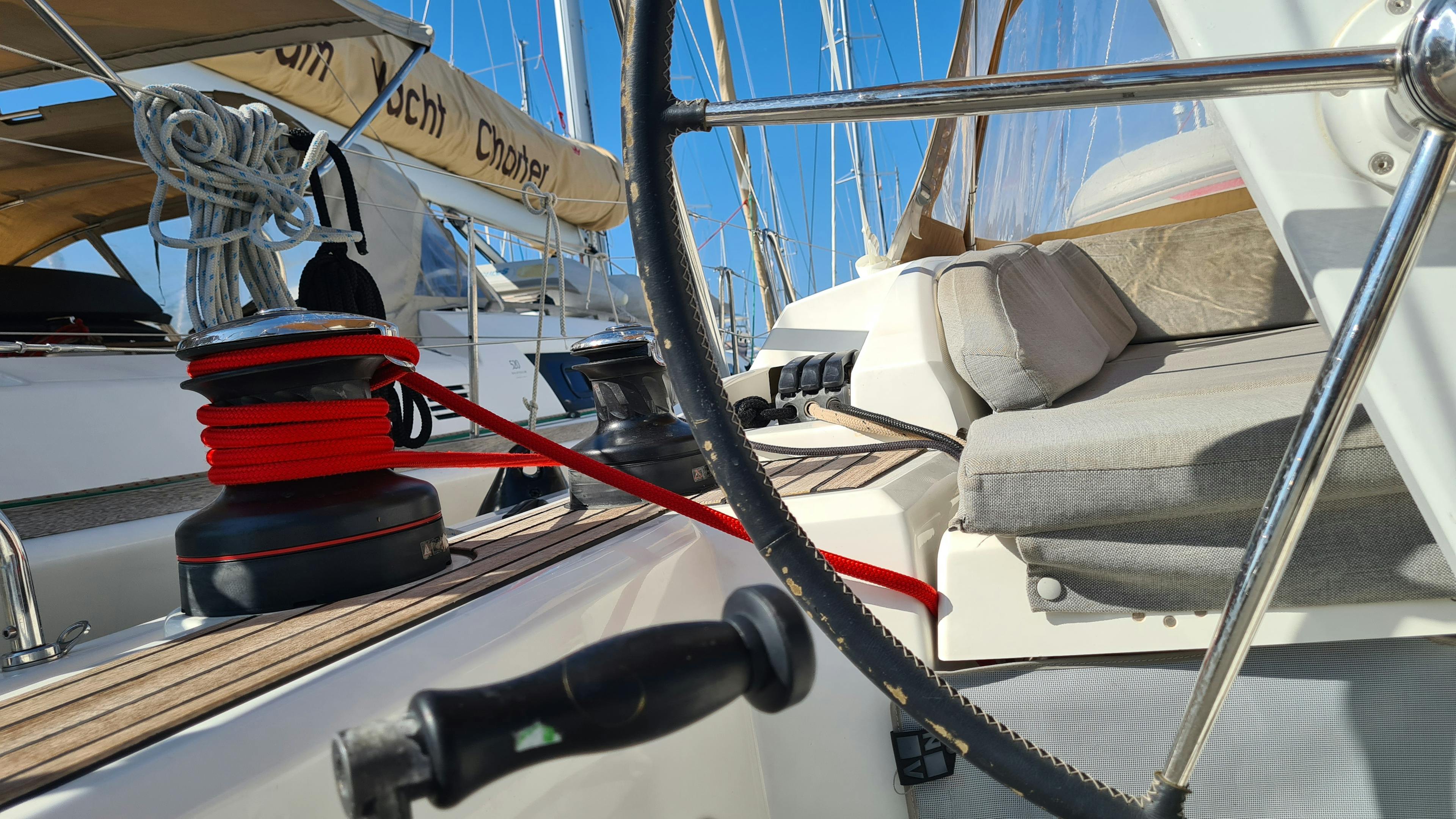 Book Oceanis 46.1 Sailing yacht for bareboat charter in Pula, ACI Marina Pomer, Istra, Croatia with TripYacht!, picture 4