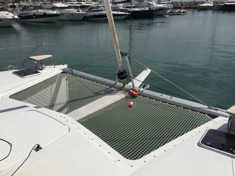 Book Fountaine Pajot Lucia 40 Catamaran for bareboat charter in Cote D'Azur, Port Pin Rolland, Provence-Alpes-Côte d'Azur, France with TripYacht!, picture 6