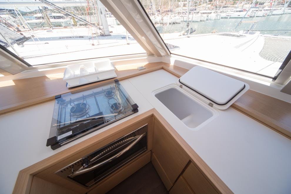 Book Nautitech 46 Fly Catamaran for bareboat charter in Cote D'Azur, Port Pin Rolland, Provence-Alpes-Côte d'Azur, France with TripYacht!, picture 8