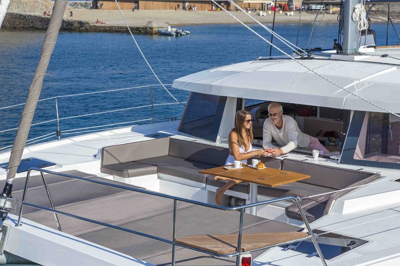 Book Bali 4.5 - 4 + 2 cab. Catamaran for bareboat charter in Dubrovnik, Komolac, ACI Marina Dubrovnik, Dubrovnik region, Croatia with TripYacht!, picture 5