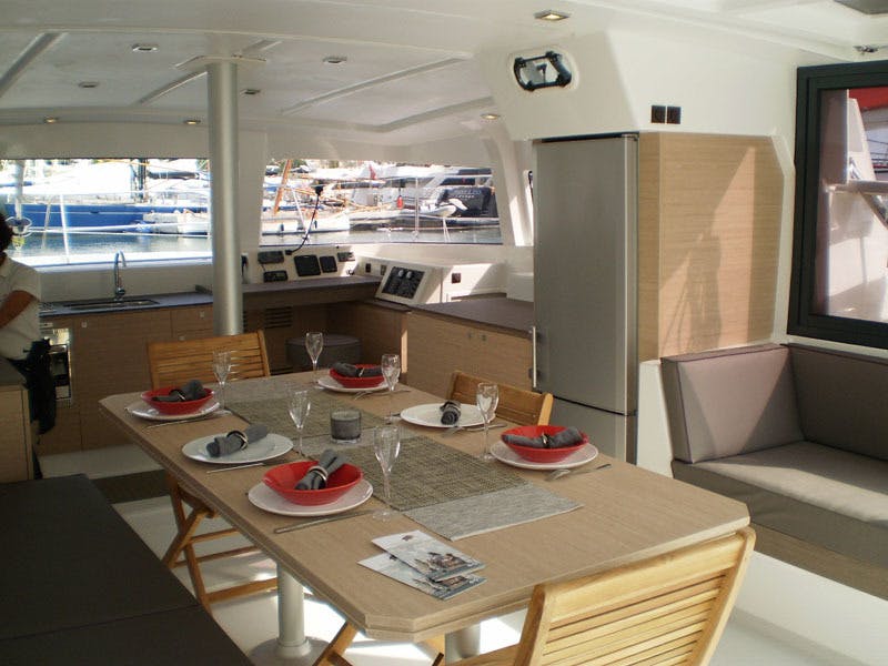 Book Bali 4.0 - 4 + 2 cab. Catamaran for bareboat charter in Olbia, Sardinia, Italy with TripYacht!, picture 16