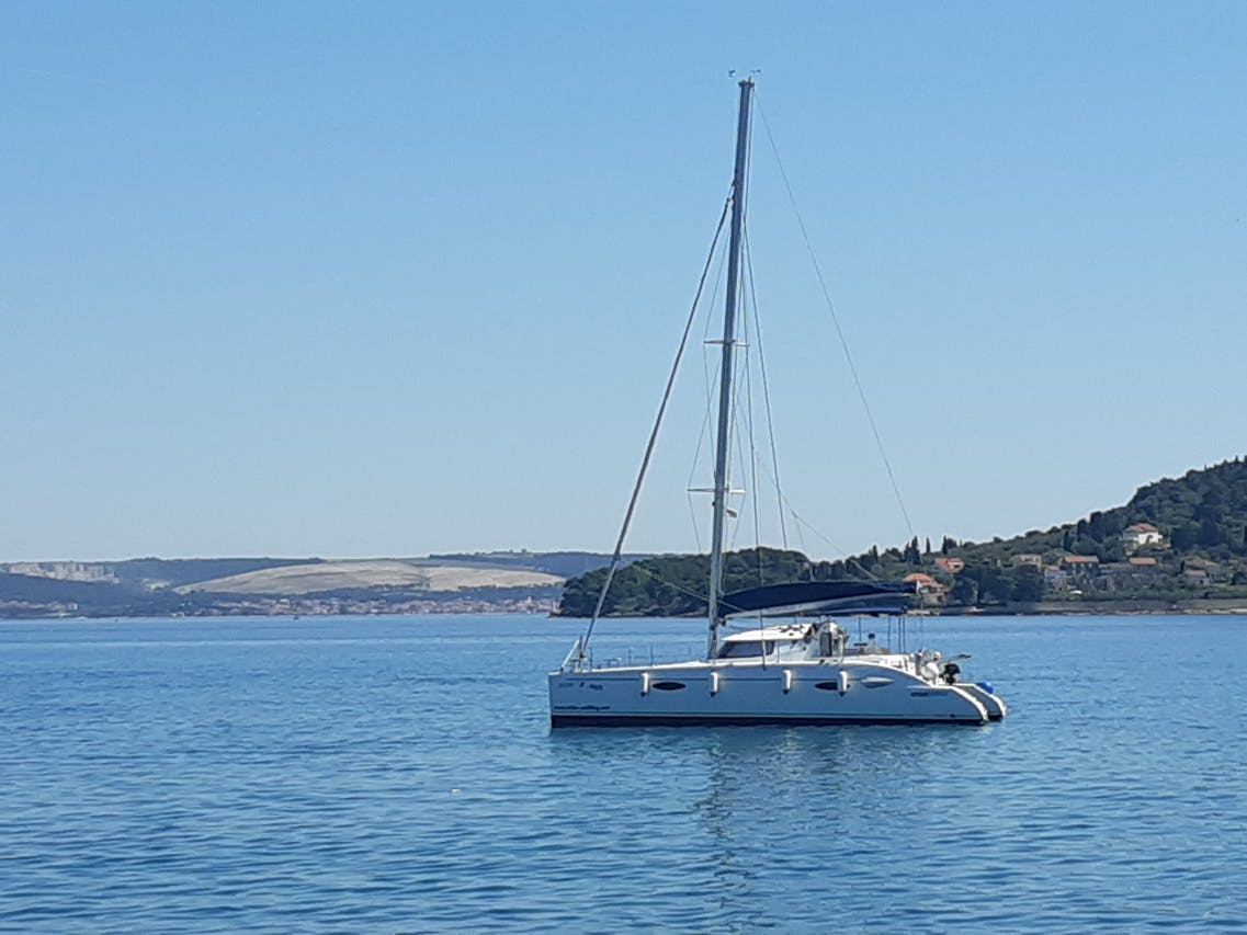 Book Lavezzi 40 Catamaran for bareboat charter in Marina Tankerkomerc, Zadar, Zadar region, Croatia with TripYacht!, picture 4