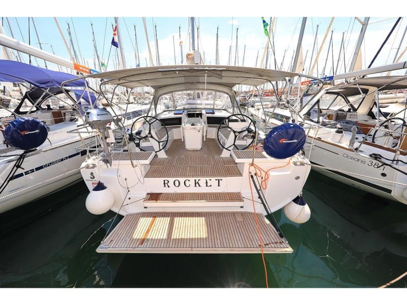 Book Oceanis 46.1 Sailing yacht for bareboat charter in Marina Kornati, Biograd, Zadar region, Croatia with TripYacht!, picture 1