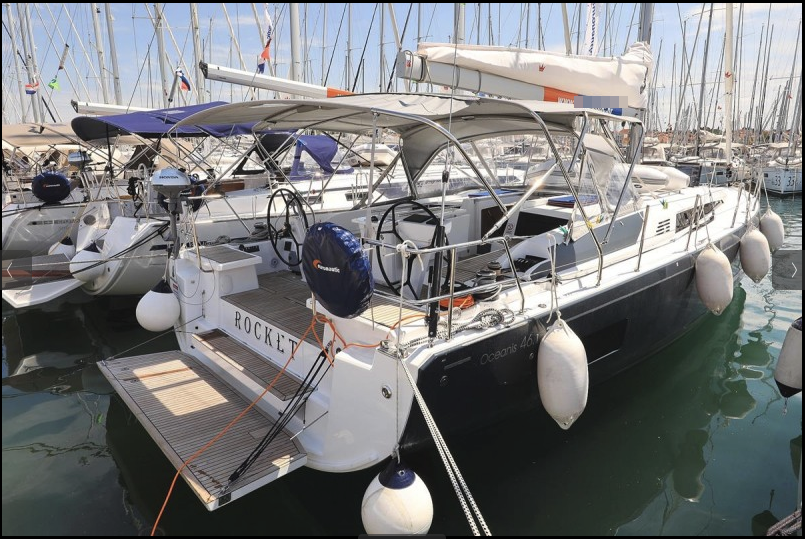 Book Oceanis 46.1 Sailing yacht for bareboat charter in Marina Kornati, Biograd, Zadar region, Croatia with TripYacht!, picture 3