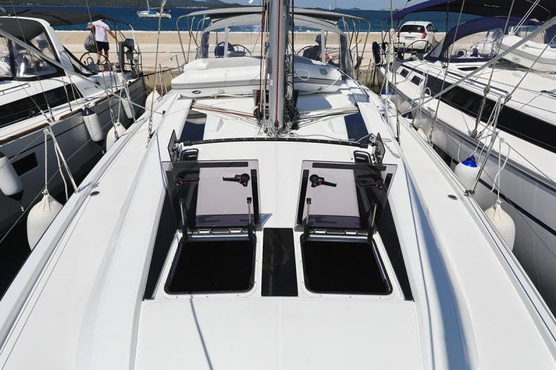 Book Oceanis 46.1 Sailing yacht for bareboat charter in Marina Kornati, Biograd, Zadar region, Croatia with TripYacht!, picture 7
