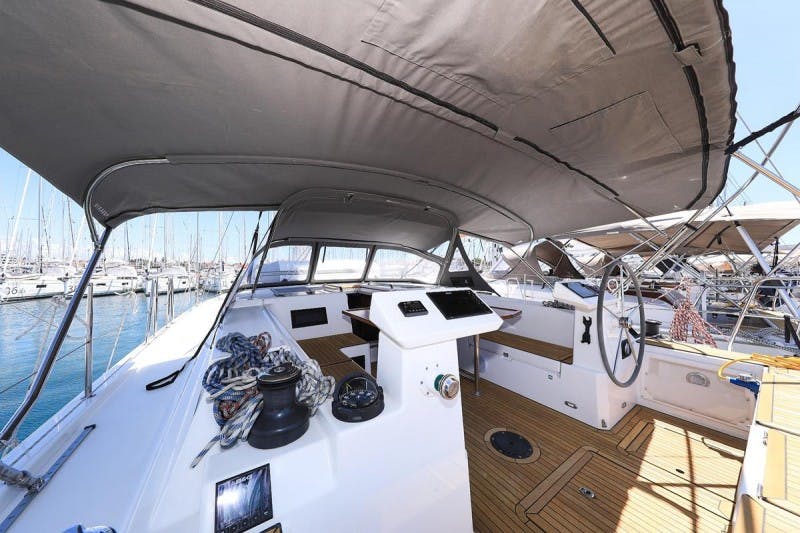 Book Bavaria C45 Style Sailing yacht for bareboat charter in Marina Kornati, Biograd, Zadar region, Croatia with TripYacht!, picture 3