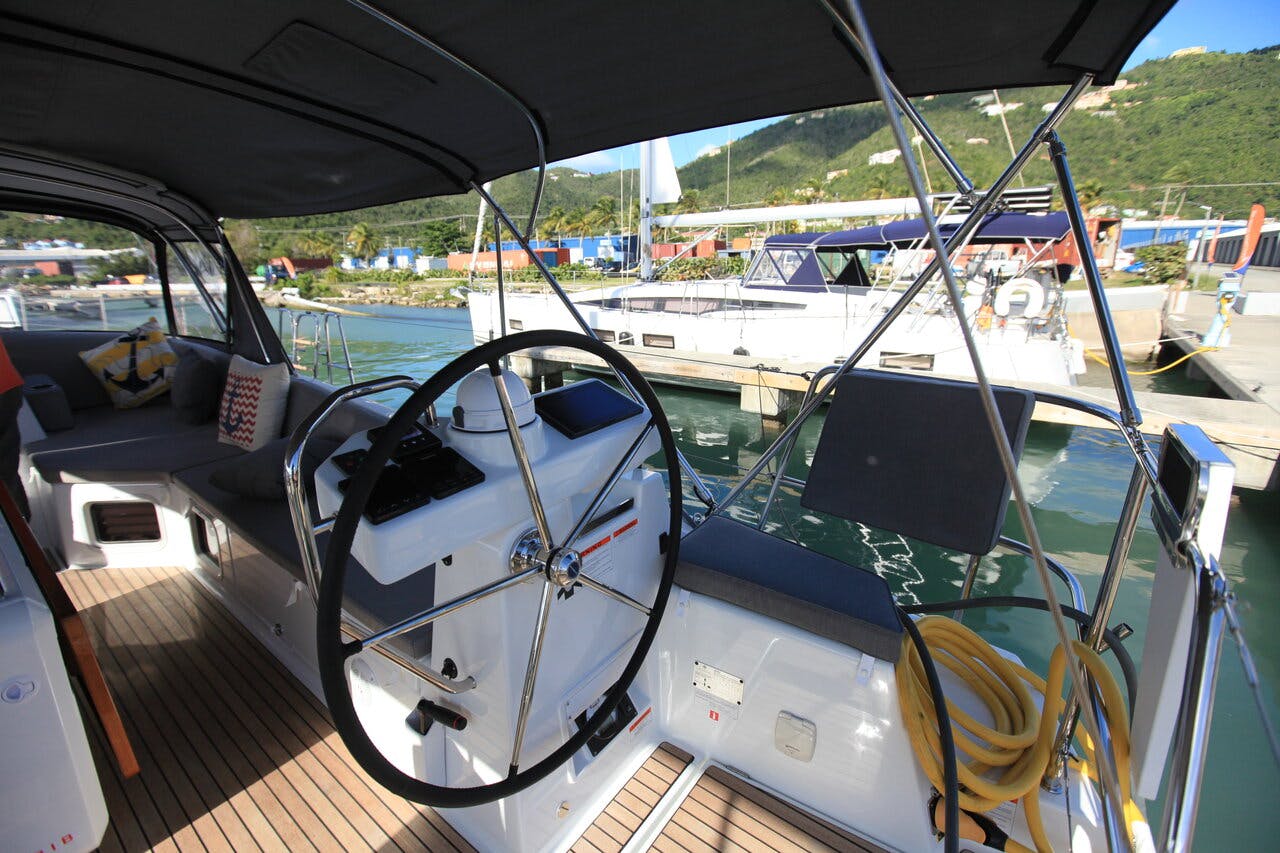 Book Jeanneau 54 - 3 cab. Sailing yacht for bareboat charter in Ritter House Marina, Tortola, British Virgin Islands with TripYacht!, picture 5