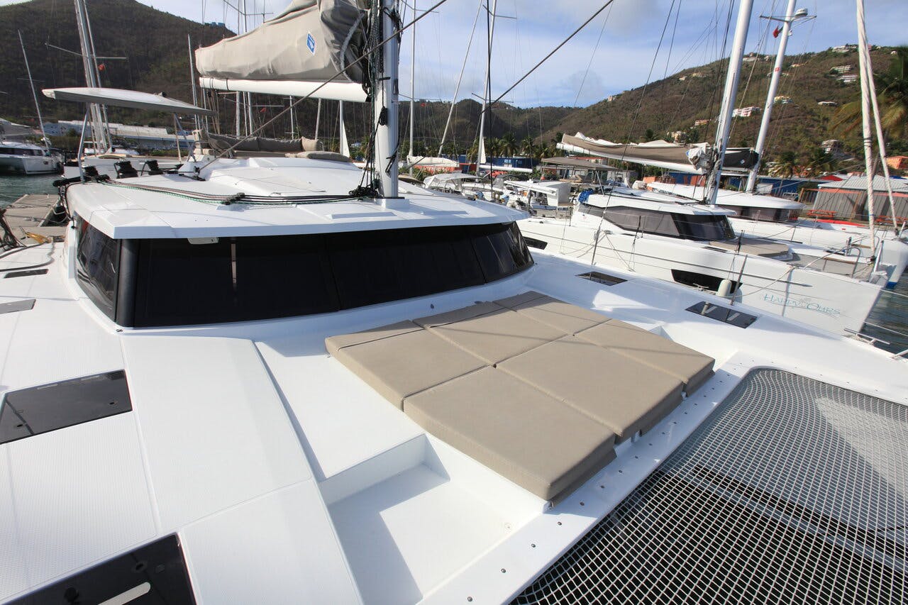Book Fountaine Pajot Saona 47 Quintet - 5 + 1 cab. Catamaran for bareboat charter in Ritter House Marina, Tortola, British Virgin Islands with TripYacht!, picture 3