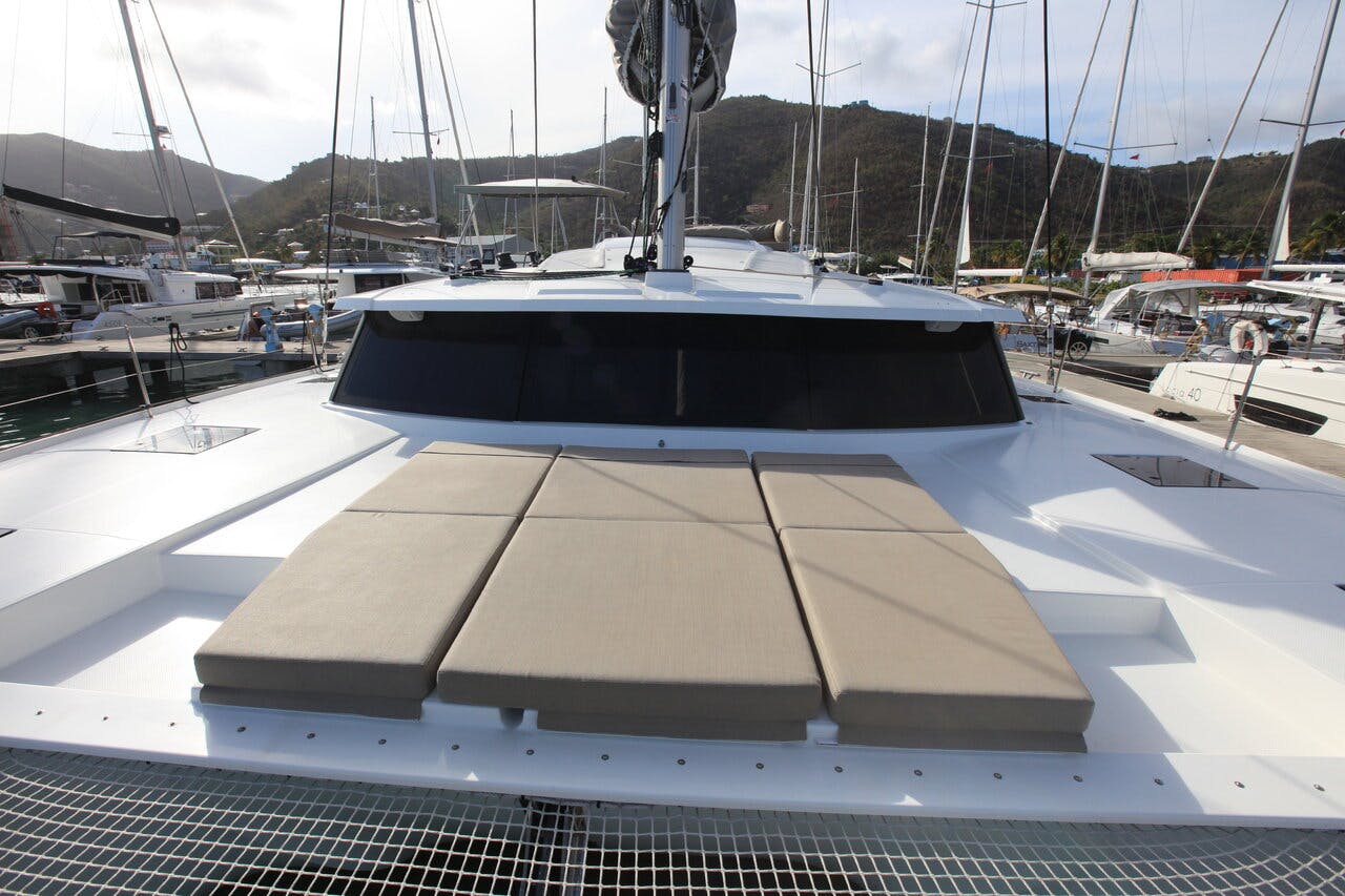 Book Fountaine Pajot Saona 47 Quintet - 5 + 1 cab. Catamaran for bareboat charter in Ritter House Marina, Tortola, British Virgin Islands with TripYacht!, picture 4
