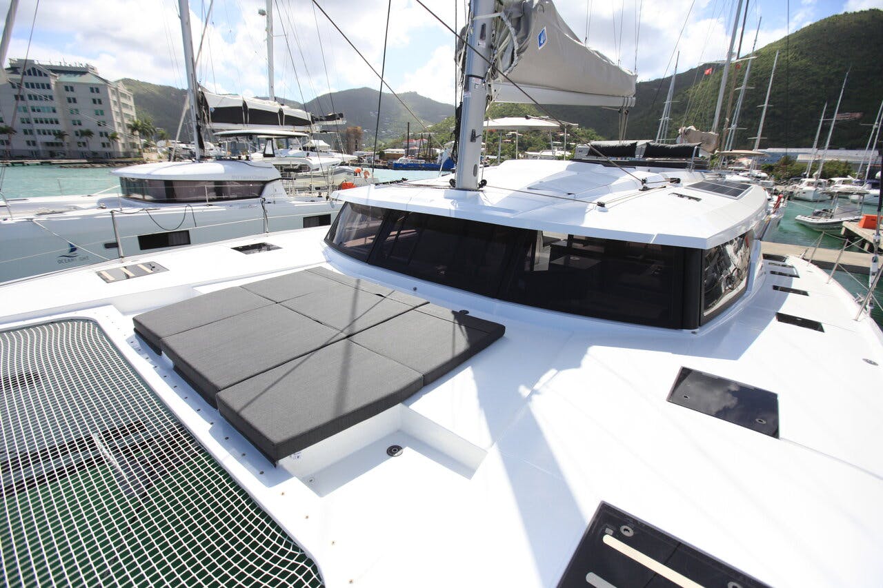 Book Fountaine Pajot Saona 47 Quintet - 5 + 1 cab. Catamaran for bareboat charter in Ritter House Marina, Tortola, British Virgin Islands with TripYacht!, picture 10