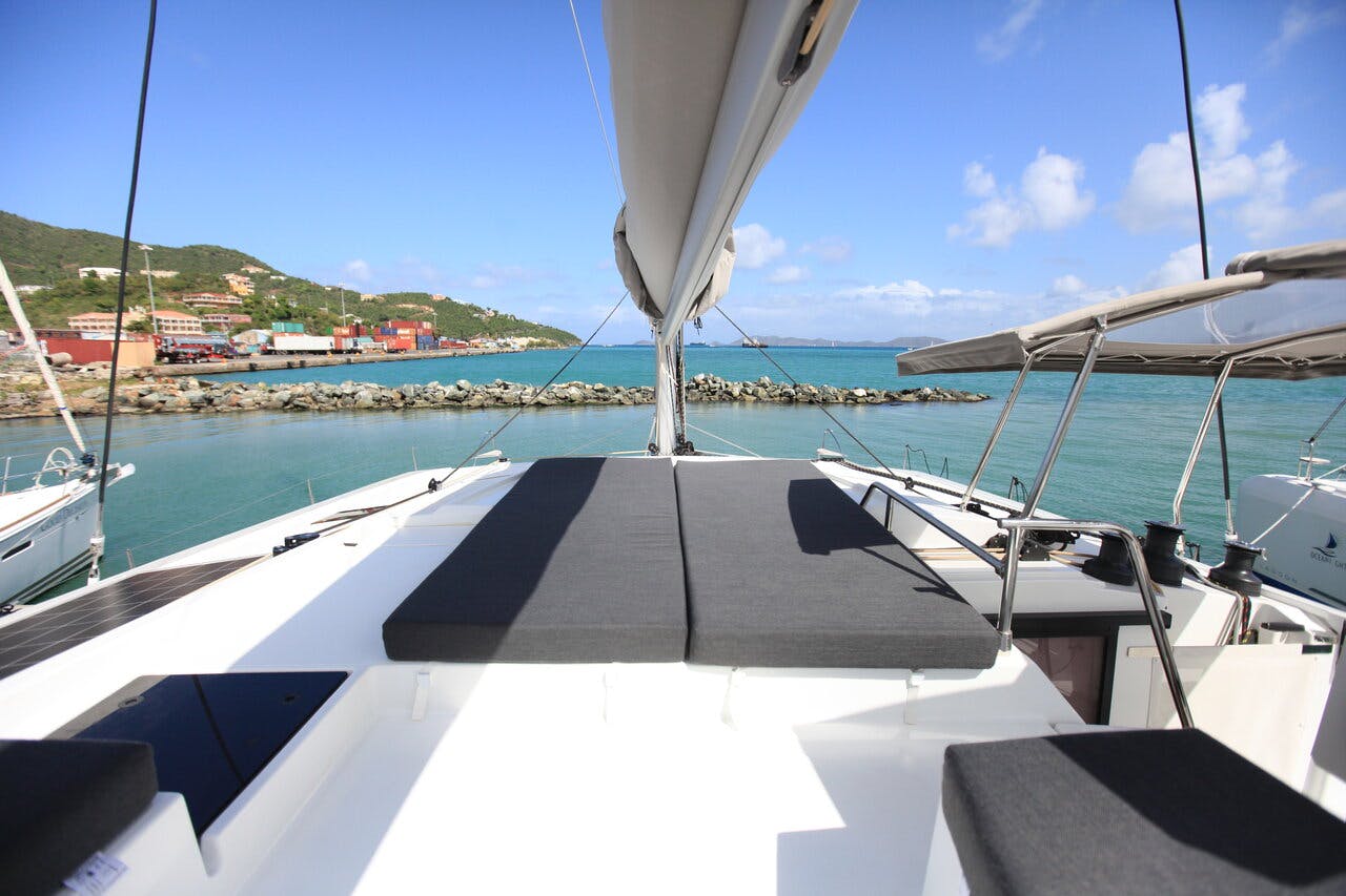 Book Fountaine Pajot Saona 47 Quintet - 5 + 1 cab. Catamaran for bareboat charter in Ritter House Marina, Tortola, British Virgin Islands with TripYacht!, picture 9