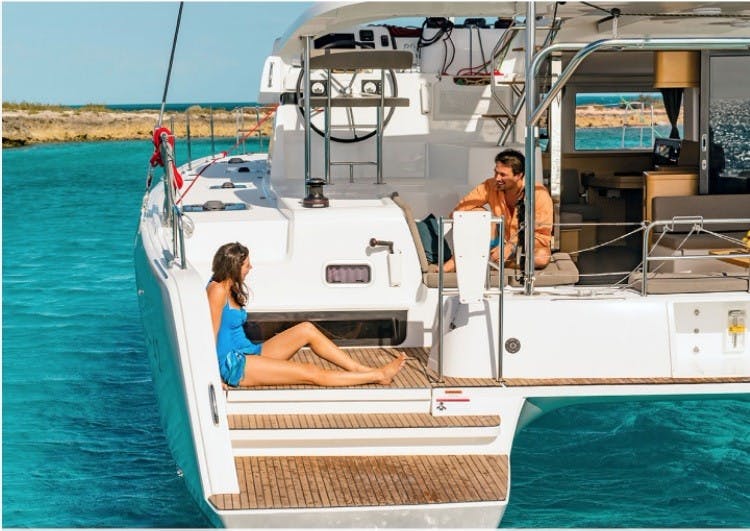 Book Lagoon 42 - 4 + 2 cab. Catamaran for bareboat charter in Antigua, Jolly Harbour Marina, Antigua, Caribbean with TripYacht!, picture 6