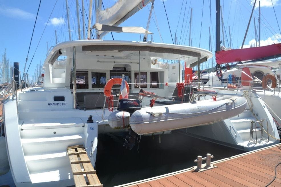 Book Lagoon 450 - 4 + 2 cab. Catamaran for bareboat charter in Martinique, Le Marin, Martinique, Caribbean with TripYacht!, picture 1
