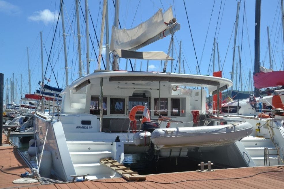 Book Lagoon 450 - 4 + 2 cab. Catamaran for bareboat charter in Martinique, Le Marin, Martinique, Caribbean with TripYacht!, picture 3