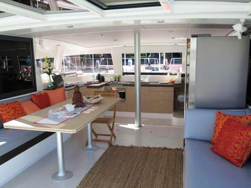 Book Bali 4.3 - 4 + 2 cab. Catamaran for bareboat charter in Martinique, Le Marin, Martinique, Caribbean with TripYacht!, picture 6