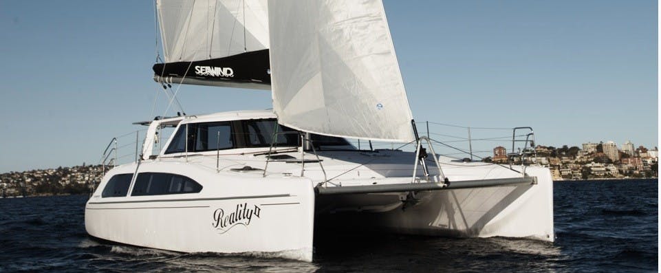 Book Seawind 1160 Lite Catamaran for bareboat charter in Whitsundays, Airlie Beach, Coral Sea Marina, Whitsunday Region of Queensland, Australia and Oceania with TripYacht!, picture 1