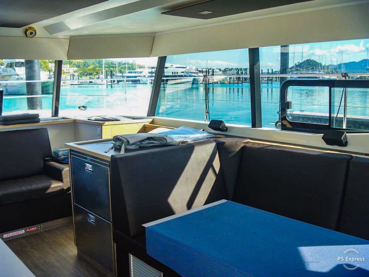Book Fountaine Pajot MY 37 - 3 cab. Power catamaran for bareboat charter in Whitsundays, Airlie Beach, Coral Sea Marina, Whitsunday Region of Queensland, Australia and Oceania with TripYacht!, picture 15
