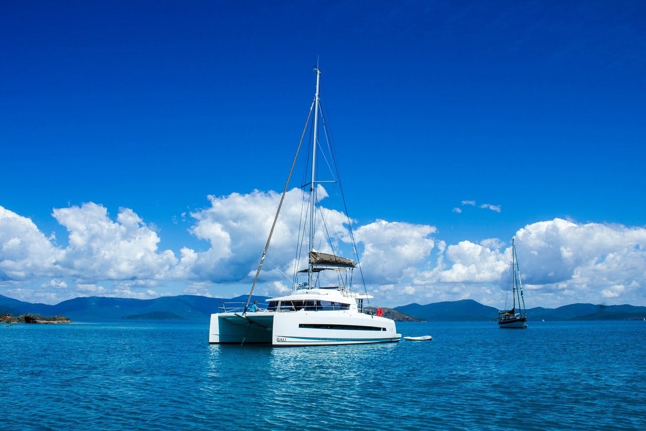 Book Bali 4.3 Catamaran for bareboat charter in Whitsundays, Airlie Beach, Coral Sea Marina, Whitsunday Region of Queensland, Australia and Oceania with TripYacht!, picture 1