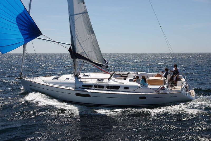 Book Sun Odyssey 44i Sailing yacht for bareboat charter in Whitsundays, Airlie Beach, Coral Sea Marina, Whitsunday Region of Queensland, Australia and Oceania with TripYacht!, picture 1
