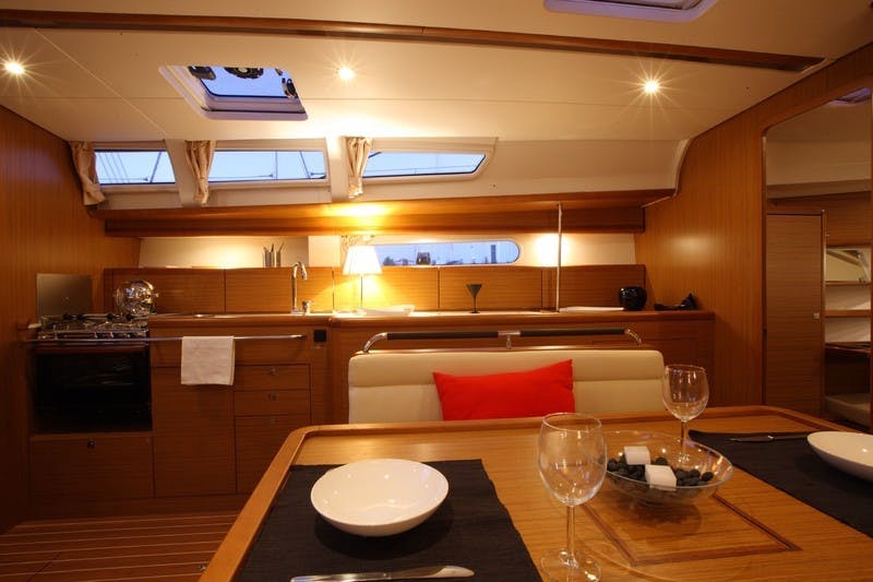 Book Sun Odyssey 44i Sailing yacht for bareboat charter in Whitsundays, Airlie Beach, Coral Sea Marina, Whitsunday Region of Queensland, Australia and Oceania with TripYacht!, picture 3