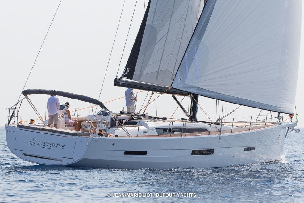 Book Dufour Exclusive 56 - 4 + 1 cab. Sailing yacht for bareboat charter in Annapolis, Port Annapolis Marina, Chesapeake Bay, USA with TripYacht!, picture 1
