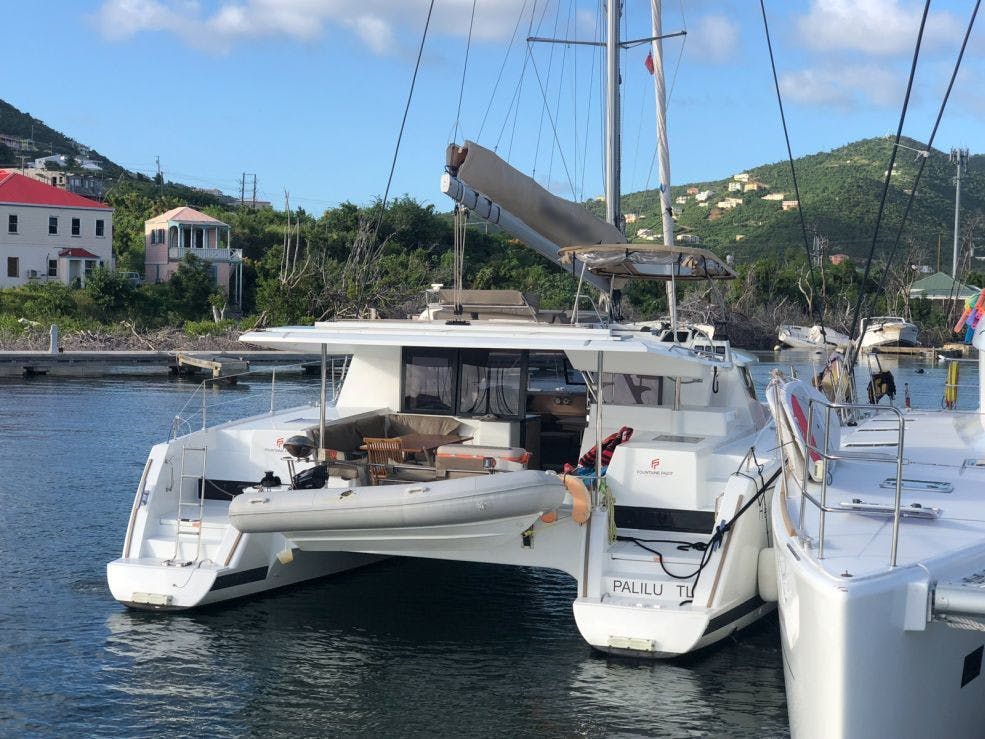 Book Helia 44 - 4 + 2 cab. Catamaran for bareboat charter in Antigua, Jolly Harbour Marina, Antigua, Caribbean with TripYacht!, picture 1