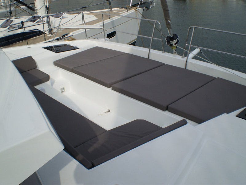 Book Bali 4.0 - 4 + 2 cab. Catamaran for bareboat charter in Placencia, Roberts Grove Marina, Belize with TripYacht!, picture 9