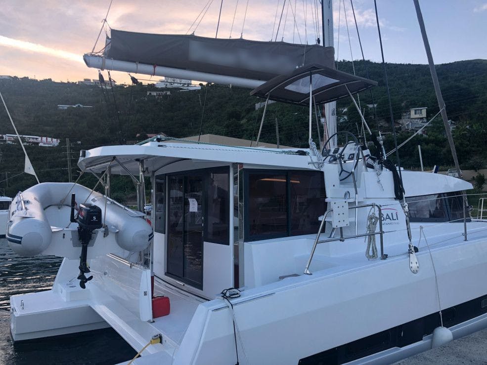 Book Bali 4.0 - 3 cab. Catamaran for bareboat charter in Grenada, Port Louis Marina, Grenada, Caribbean with TripYacht!, picture 3