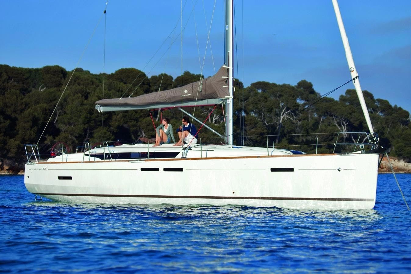 Book Sun Odyssey 449 Sailing yacht for bareboat charter in Nassau, Palm Cay Marina, New Providence, Bahamas with TripYacht!, picture 1