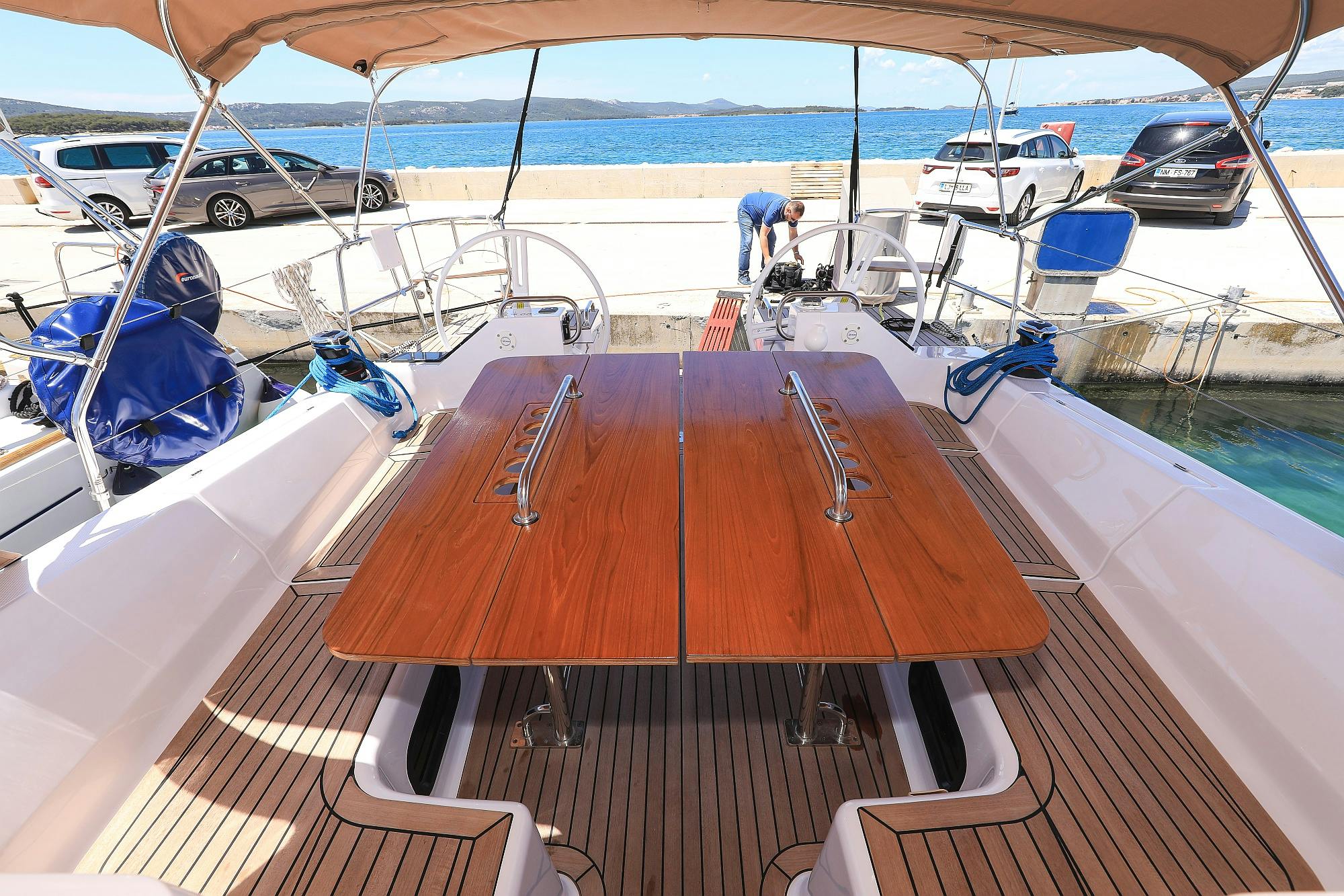 Book Elan Impression 45.1 Sailing yacht for bareboat charter in Marina Kornati, Biograd, Zadar region, Croatia with TripYacht!, picture 6