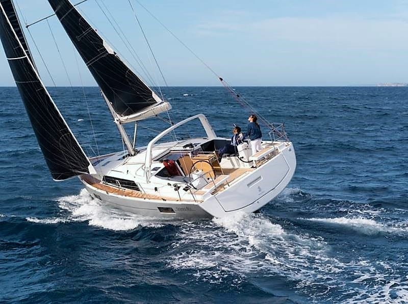 Book Oceanis 41.1 Sailing yacht for bareboat charter in Antigua, Jolly Harbour Marina, Antigua, Caribbean with TripYacht!, picture 1