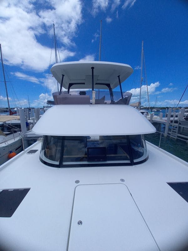 Book Fountaine Pajot MY 37 - 3 cab. Power catamaran for bareboat charter in Marsh Harbour, Conch Inn Marina, Abaco Islands, Bahamas with TripYacht!, picture 4