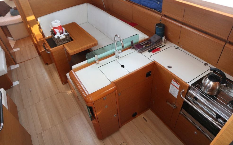 Book Sun Odyssey 419 Sailing yacht for bareboat charter in Nassau, Palm Cay Marina, New Providence, Bahamas with TripYacht!, picture 10