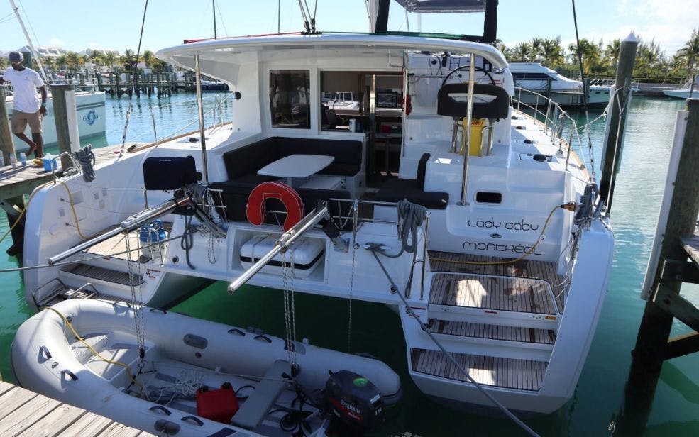 Book Lagoon 40 - 3 cab Catamaran for bareboat charter in Marsh Harbour, Conch Inn Marina, Abaco Islands, Bahamas with TripYacht!, picture 3