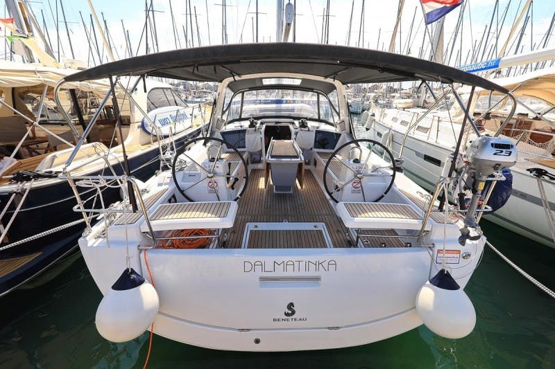 Book Oceanis 41.1 Sailing yacht for bareboat charter in Marina Kornati, Biograd, Zadar region, Croatia with TripYacht!, picture 1