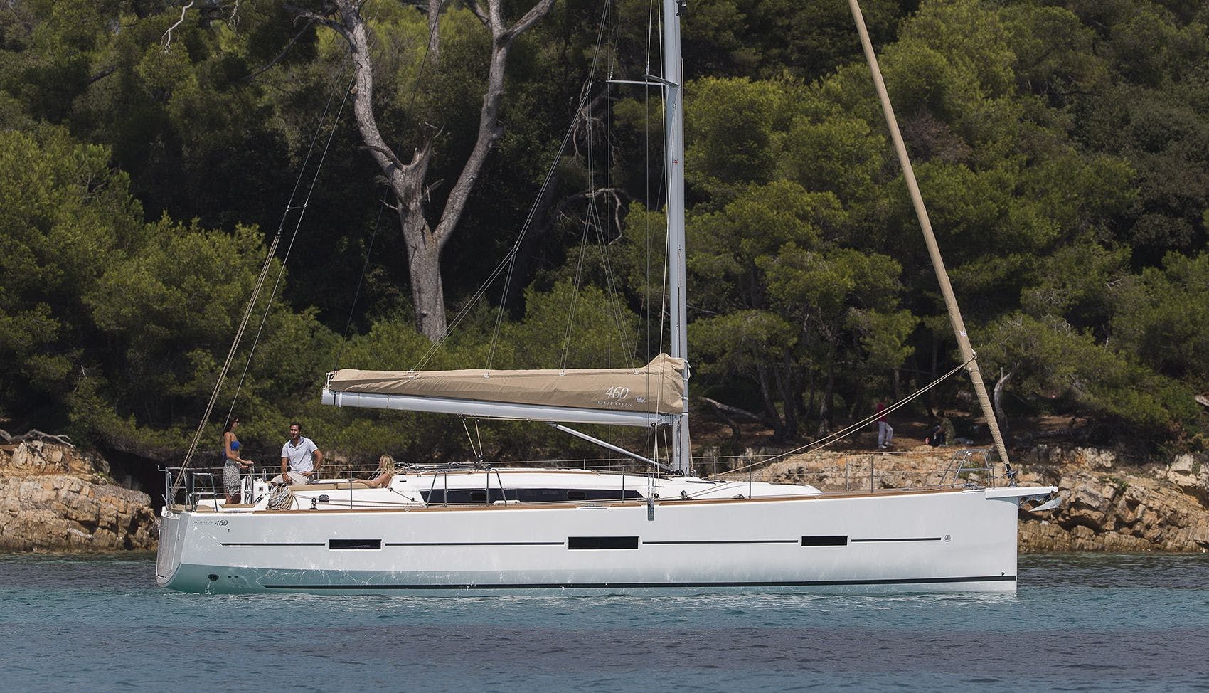 Book Dufour 460 GL Sailing yacht for bareboat charter in Paros, Cyclades, Greece with TripYacht!, picture 3